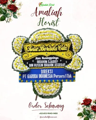 Papan Bunga Duka di Pagak